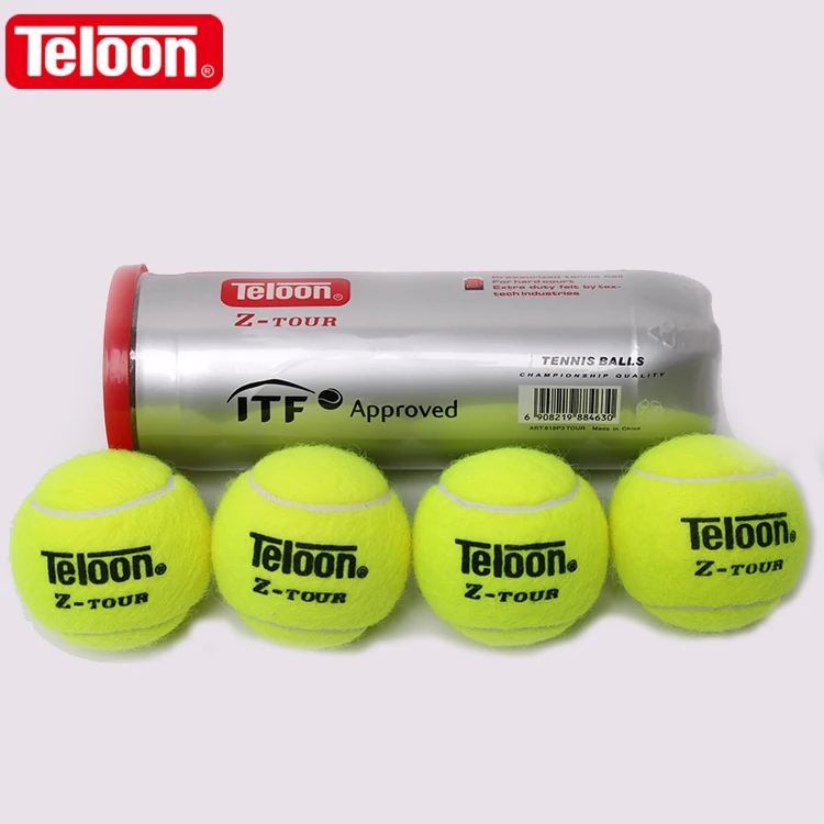 
High quality Brand Teloon OEM Pressurized tennis ball For ITF approved 