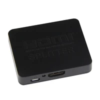 

Cheap Wholesale V1.4 4K 2K Plastic Shell mini HDMI Splitter 1 in 2 out 1x2 3D 1080P