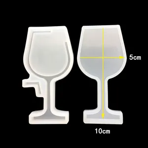 Image of jewelry making tools resin sand clock silicone shaker mold for glitter floating in