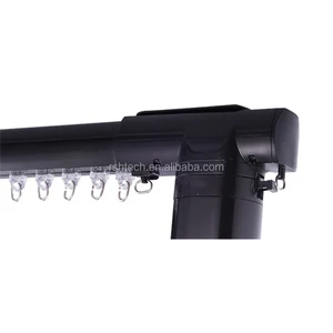 Image of Intelligent Remote Control Electric Curtain 1.5CM Single Track Double Track