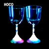 Cheap Plastic Wine Led Flashing Cup for Christmas Party