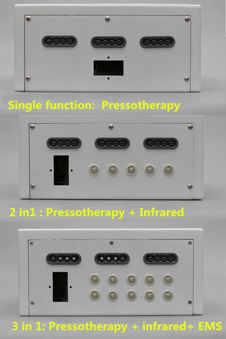 2 in 1 infrared pressotherapy slimming machine (S061D)