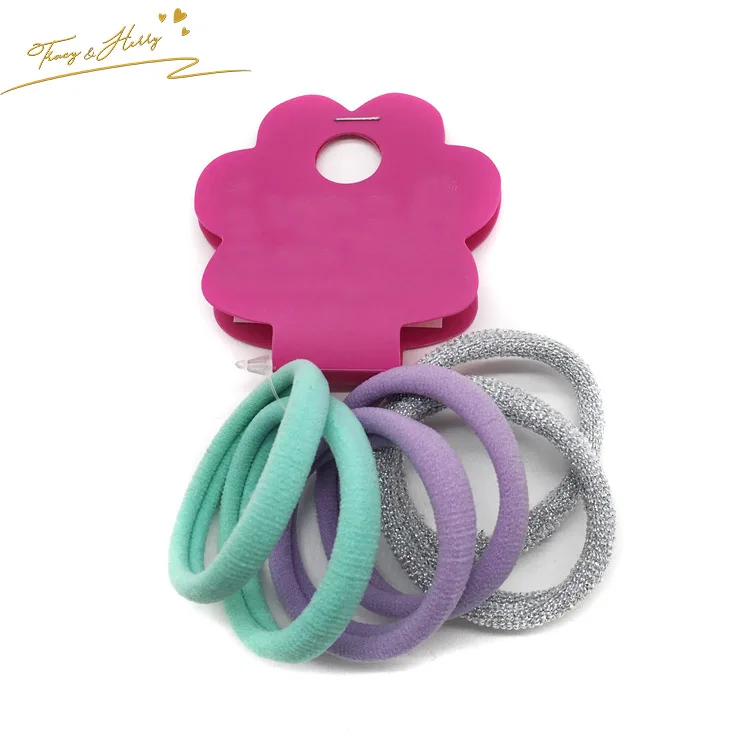 Professional Made Rope Nylon Hairings Elastic Hair Ties Thick