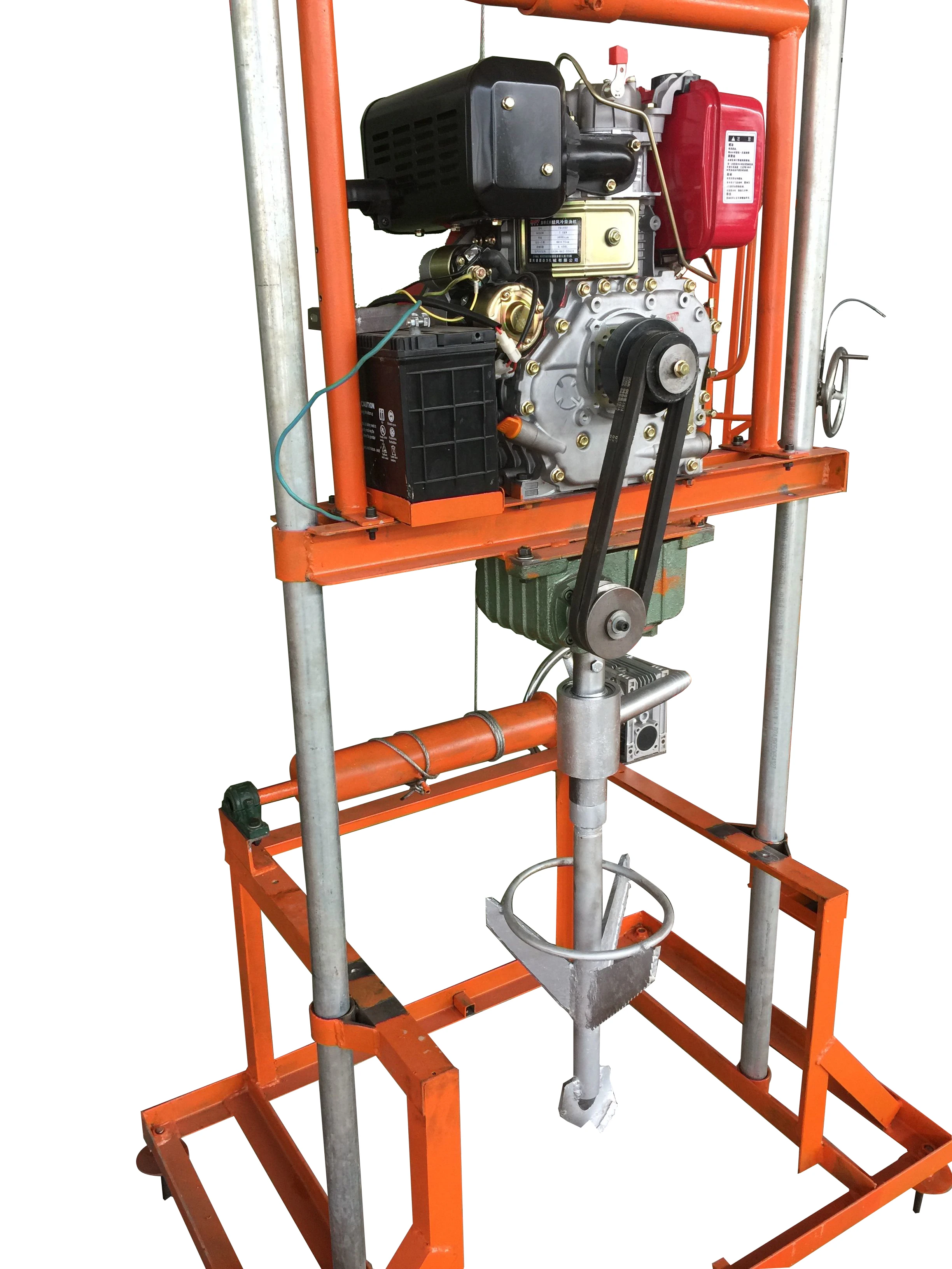 Qyj100 Well Drill Rig Gasoline Engine Drilling Rig Buy Water Well