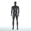 Fashion full-body fiberglass abstract black man mannequin big muscle male mannequins