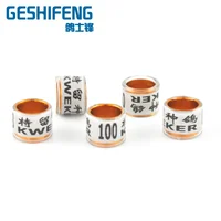 

free shipping 8mm custom pigeon ring bands 2020 with your personal information pigeon bands