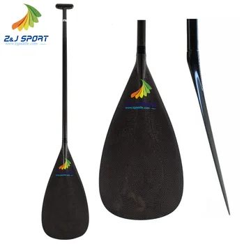 zj new full carbon outrigger canoe paddle for sale - buy