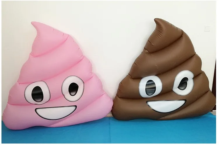 poop emoji floatie