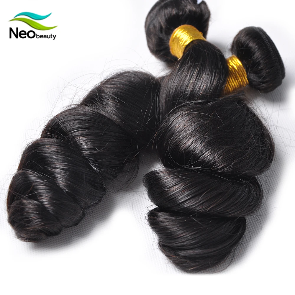 

100% natural raw virgin brazilian human hair 10''-30'' cheap synthetic braiding hair extension loose wave