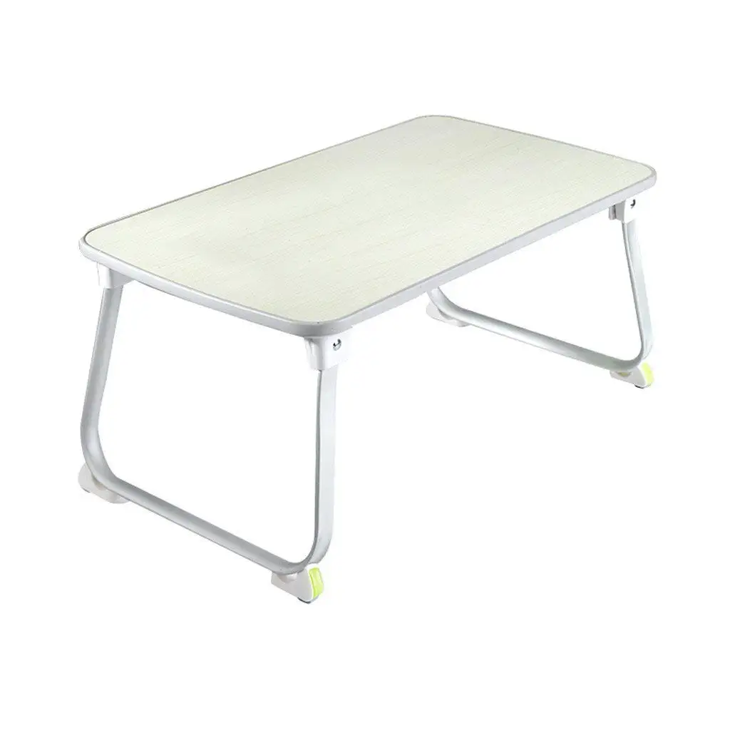 GAOYANG Adjustable Laptop Desk, Laptop Bed Tray Table, Portable Standing Desk, Foldable Sofa Breakfast Tray, Laptop Stand Reading Frame Sofa Floor (Color : Gray, Size : 523024CM)