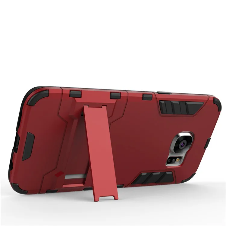 Hot sale shockproof hybrid case cover armor iron man Slim Armor TPU+PC phone case for Samsung galaxy S7 S8 Note 8