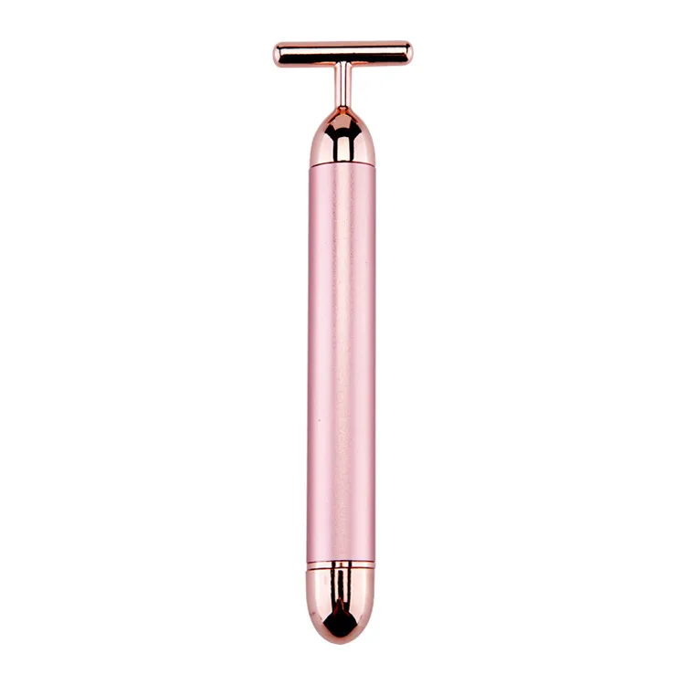 

mini electric massager 24K face tighten gold energy beauty bar, Customized