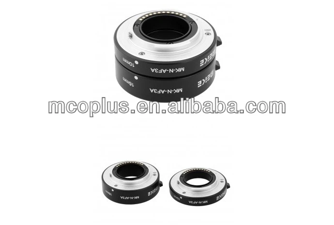 MEIKE Macro Extension tube with Metal Bayonet Auto Focus Tube for Nikon Micro DSLR J1 V1 Camera Lens