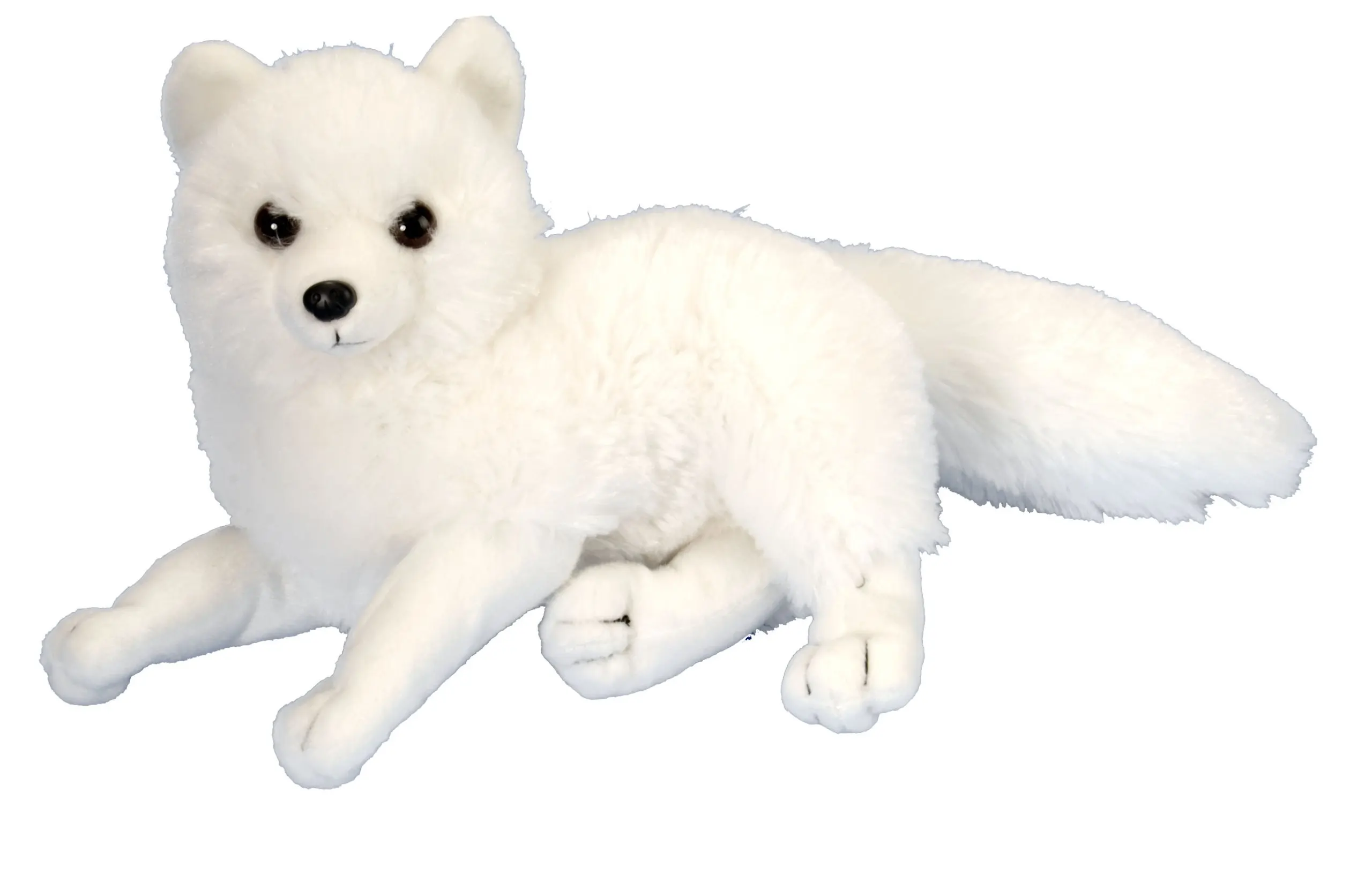 arctic fox cuddly toy