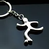Cheap Wholesale Playing Football Do Exercise Metal Keychain Sports Keyring Welcome OEM