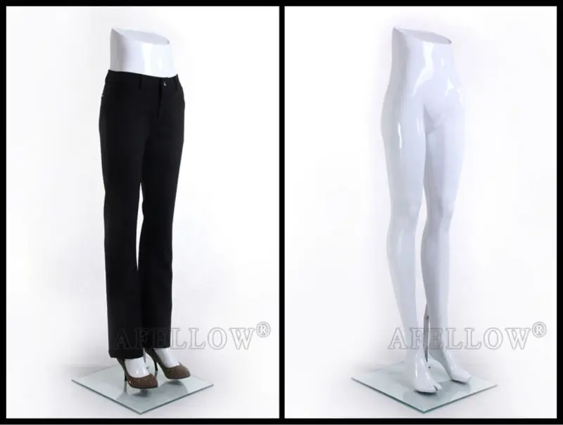 Tm1 White Glossy Halfbody Mannequin Legs Female Mannequin Torso Mannequin Men Women Legs Buy