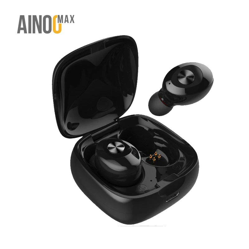 

AinooMax tws wireless earphone earbuds headphones bluethooth bluetoot blootooth bleutooth blue bloototh blutooth blooth tooth, Depend on item