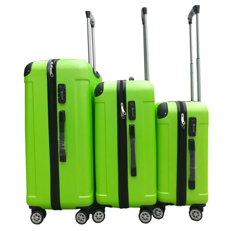 Abs Suits Case 3 Or 4pcs Luggage Set Rolling Trolley Case Onboard