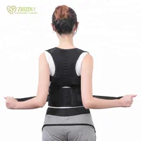 

ZHIZIN Adjustable Posture Back Shoulder Supports Belt Strap Posture Corrector