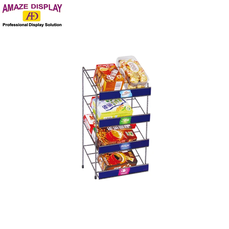 Supermarket Hot Selling Countertop Chocolate Display Case Snack Display Shelf Rack Buy