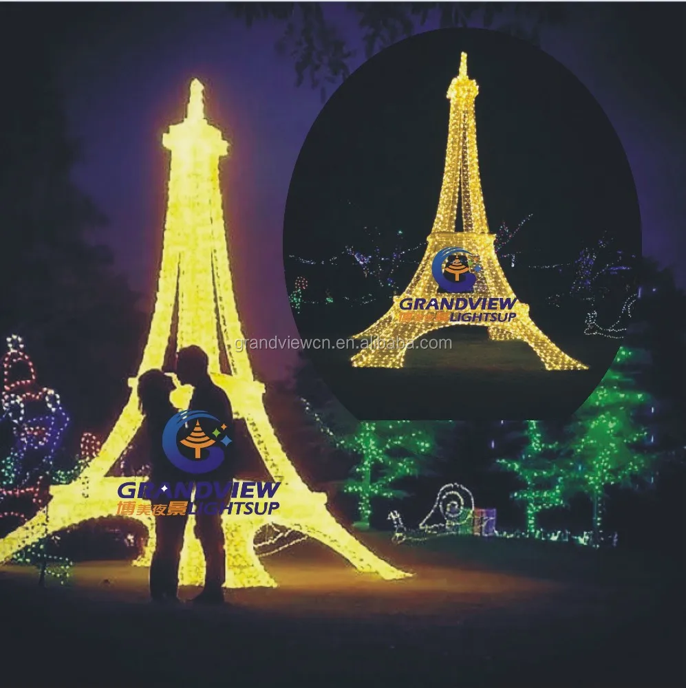 Led 3d Lightup Eiffel Tower Christmas Motif Lights For Holiday ... Led 3d Lightup Eiffel Tower Christmas Motif Lights For Holiday ...