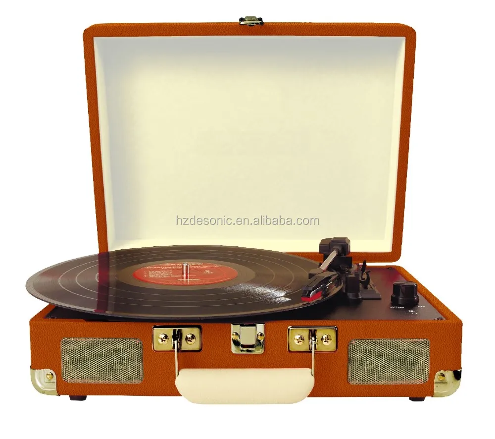 rechargeable record player