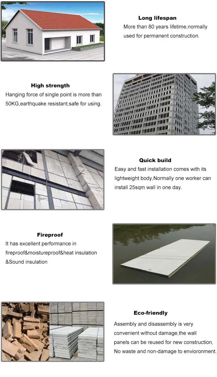 Cheap price heat preservation eps cement wall panel board