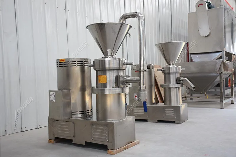 3001200kg/h Nut Butter Grinding Machine Price Peanut Butter Making