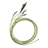 Carp Fishing hooklink leader Lead Core Leader- With Quick Change Swivel --Very Supple-Fit Safety Lead Clips-45 LB