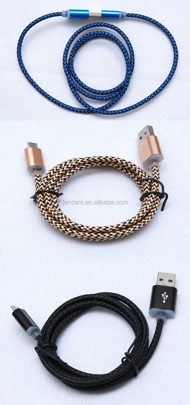 Nylon Braided Cable For Apple Iphone 6 Charger Cable Braided Usb Cable