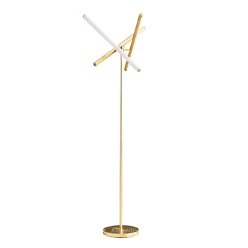 gold led floor lamp