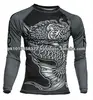 Sublimation 85% Polyester 15% Spandex MMA Rash Guard