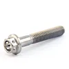Custom DIN6921 gr5/ti6al4v titanium 12 points flange bolts
