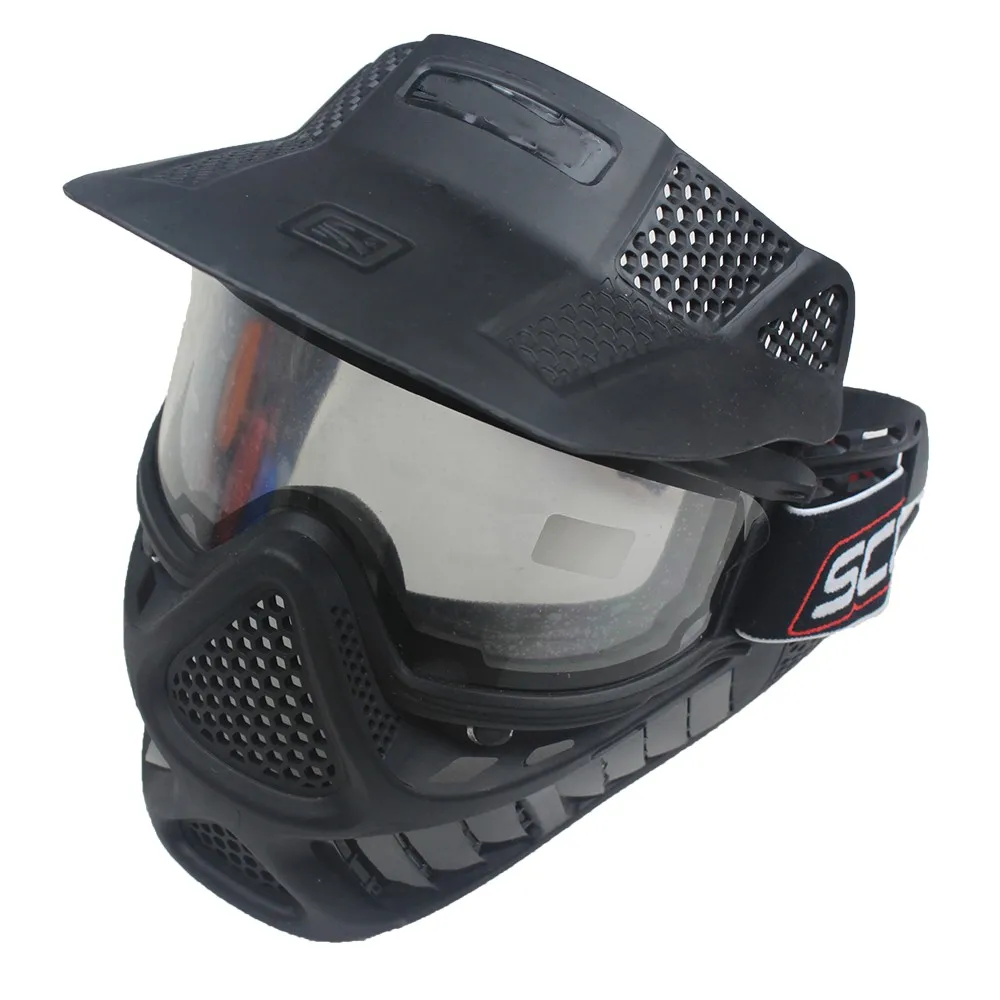 Black Training Full Face Paintball Archery Kit Tag Mask Buy