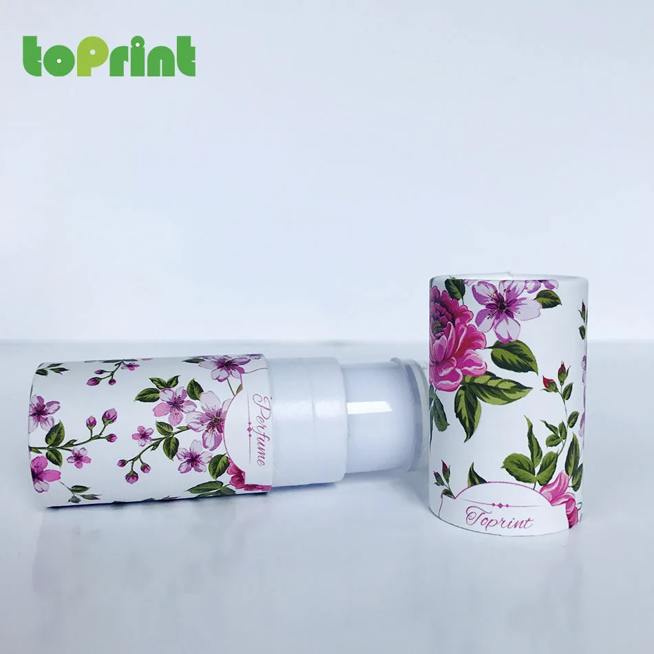 Download Twist Up Cosmetic Paper Tube Packaging For Lipstick / Lip Balm / Solid Perfume - Buy Paper Tube ...