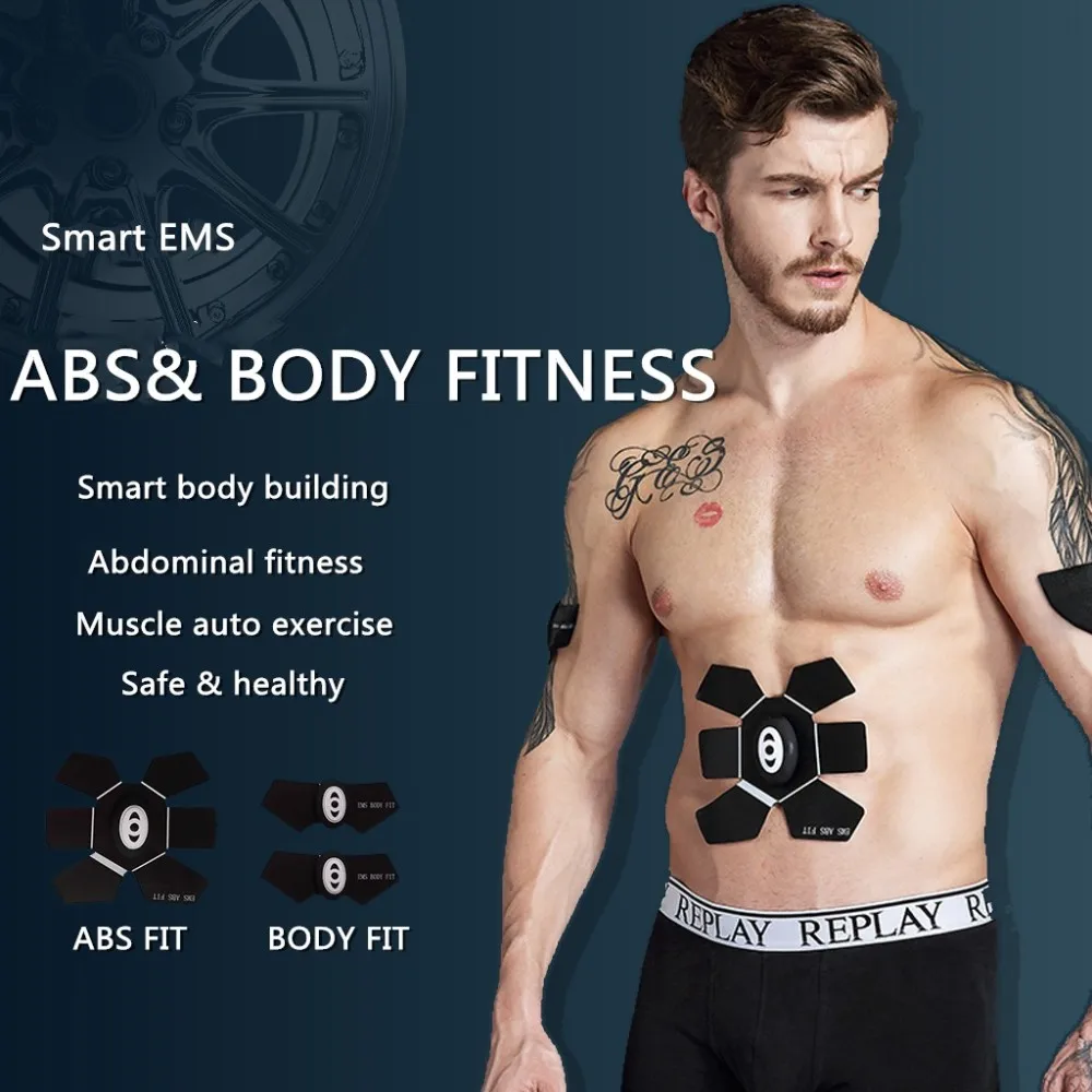 Intelligent Abdominal Electric Muscle Stimulator Ems Pain Relief