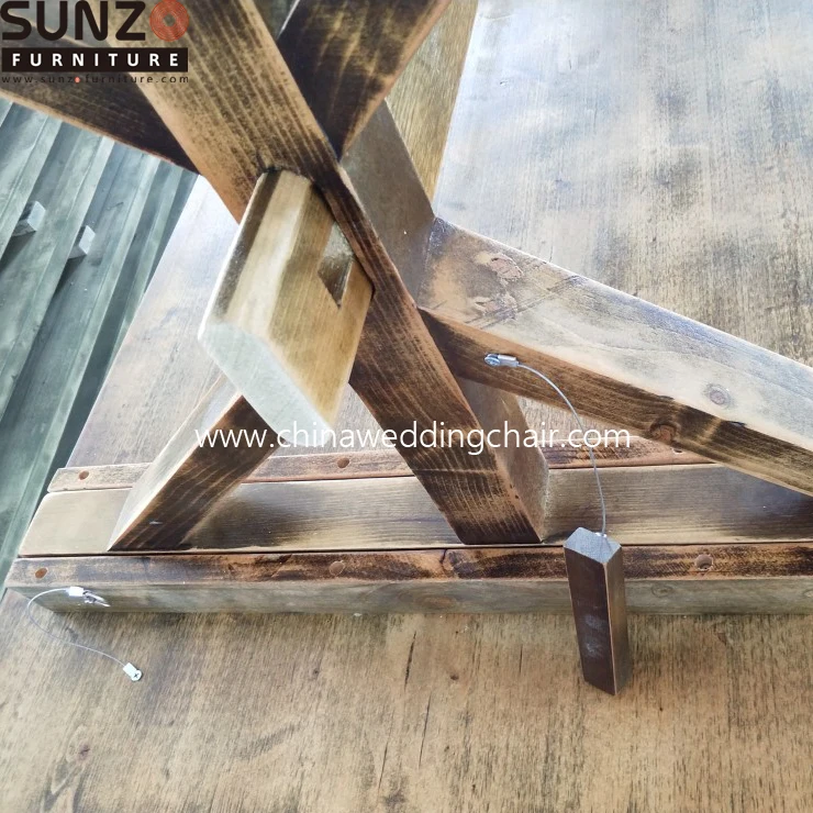 wooden dining table