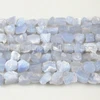 Wholesale natural Blue chalcedony rough for jewellery making