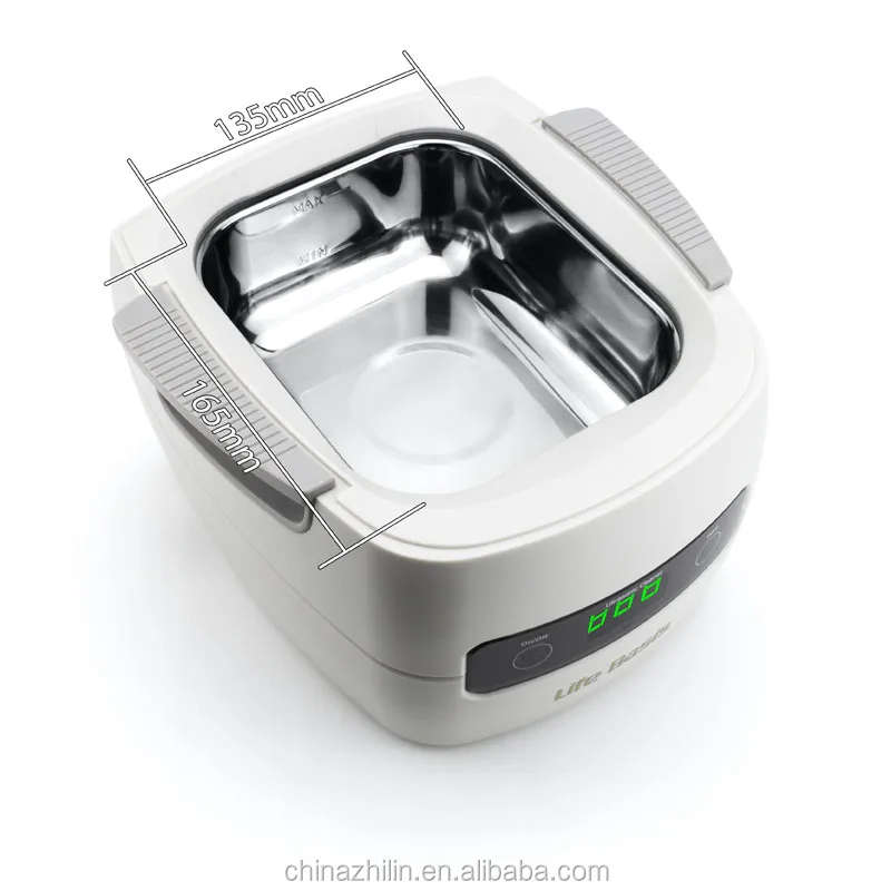 Mini home use digital ultrasonic cleaner time sitting vegetables fruit dental cleaning machine