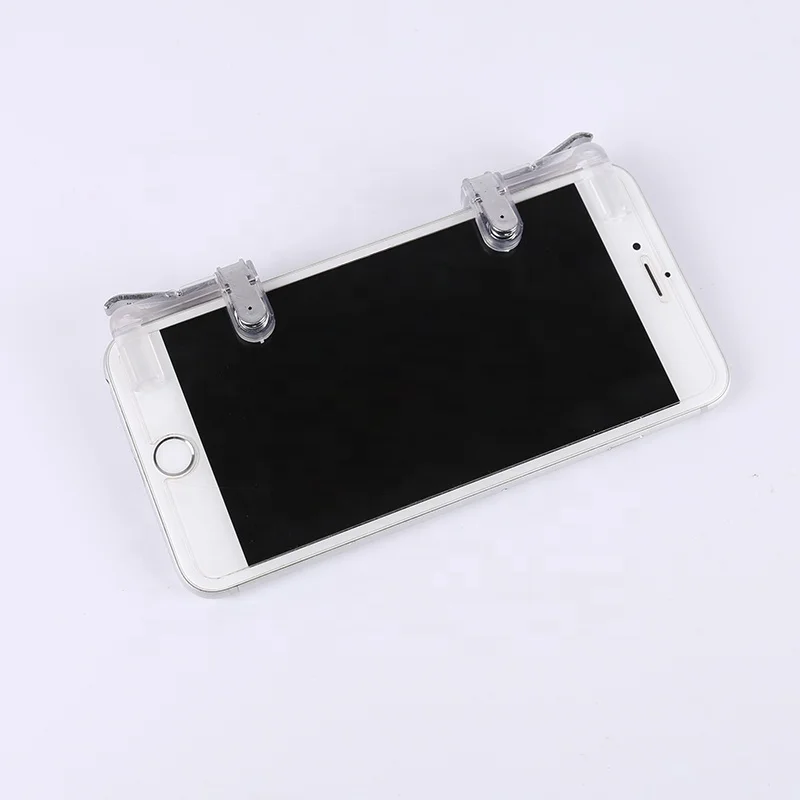 HOT selling  wireless mobile joystick PUB G controller Fire Button Aim Key Joystick game  L1R1 Controller Grip NO.C003