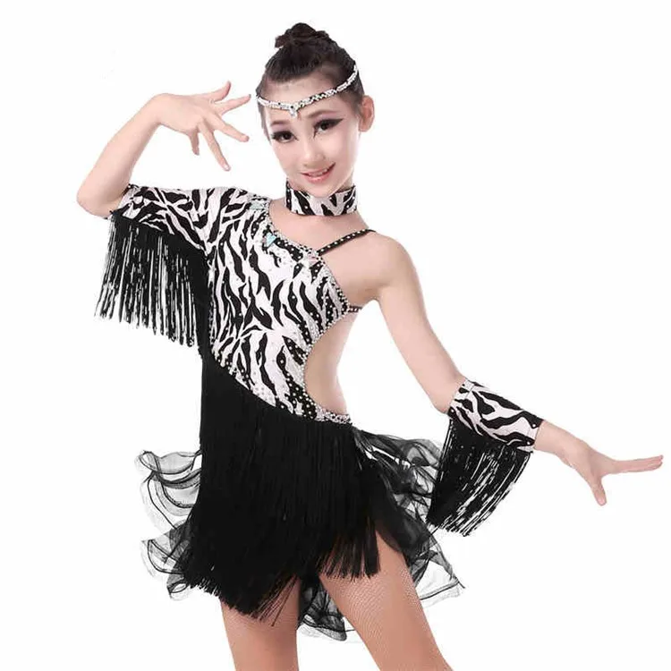 Oct1380 2018 Professional Custom Beautiful Latin Girls Dance Wear