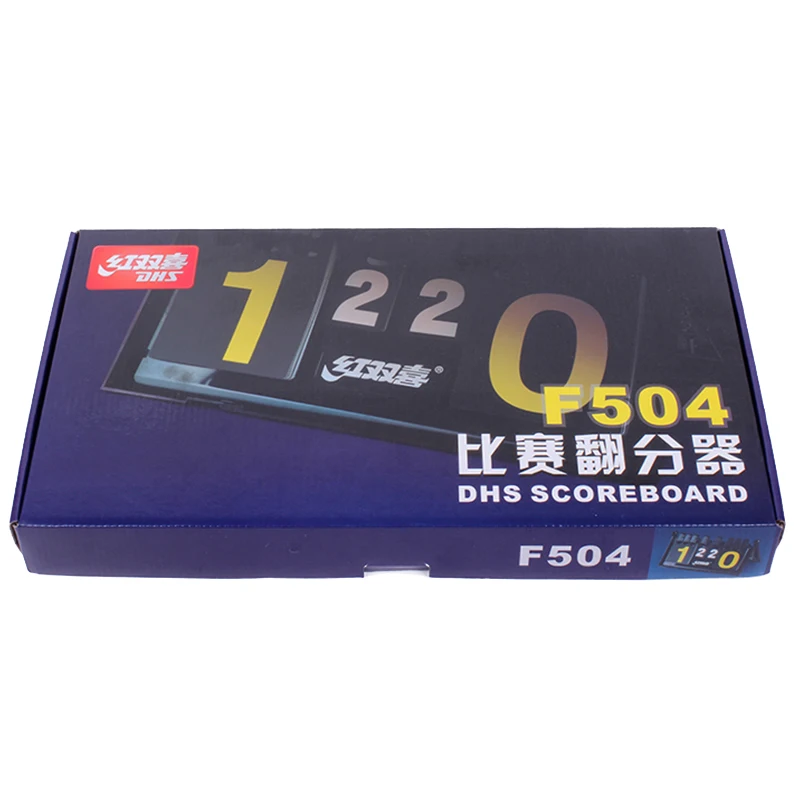 

DHS F504 table tennis score board game special use score indicator scoreboard, Black
