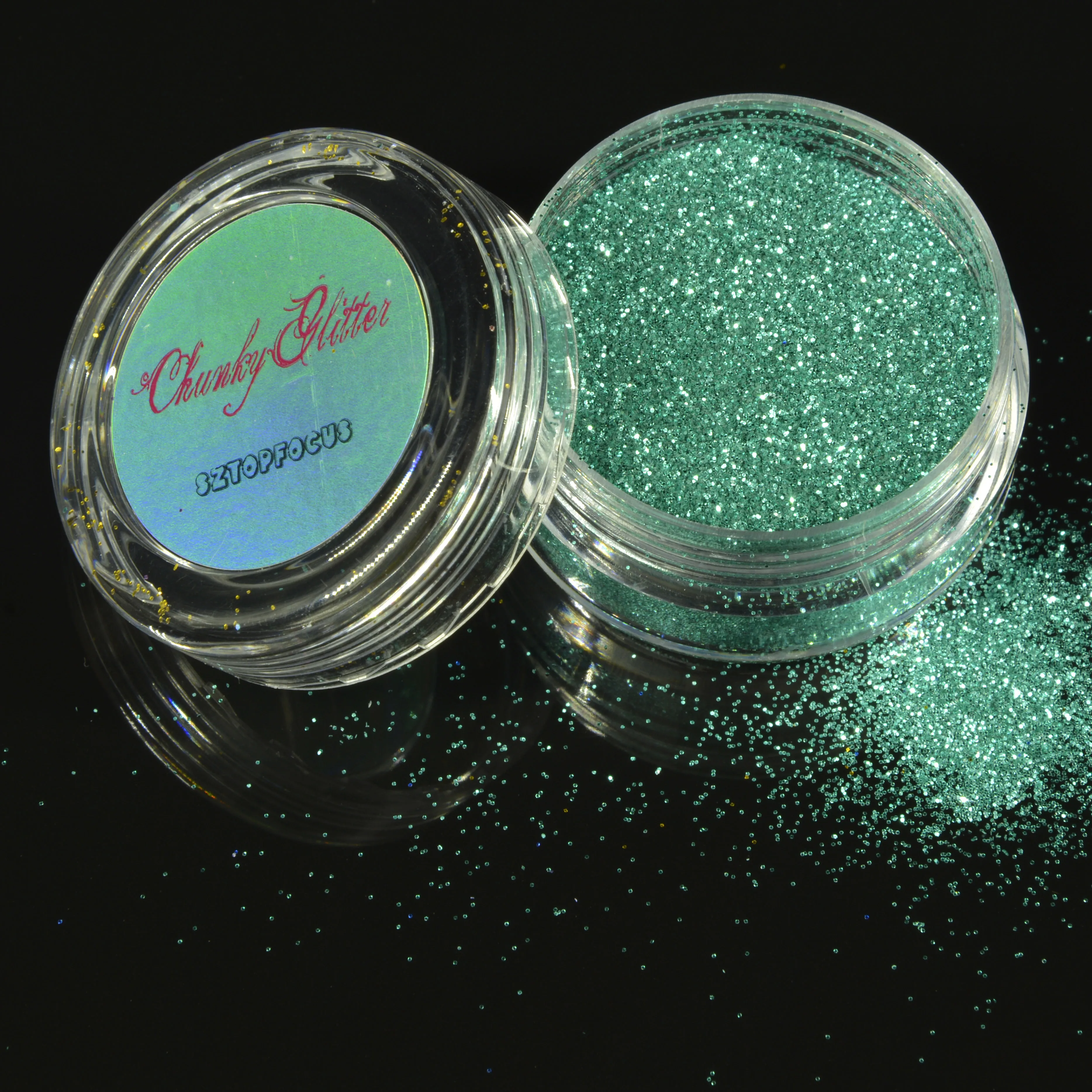 

Loose Eye Glitter Pigment Cosmetic Glitter For Eye Shadows Eco Friendly Fairy Dust Glitter Hhighlighter Makeup, Teal glitter