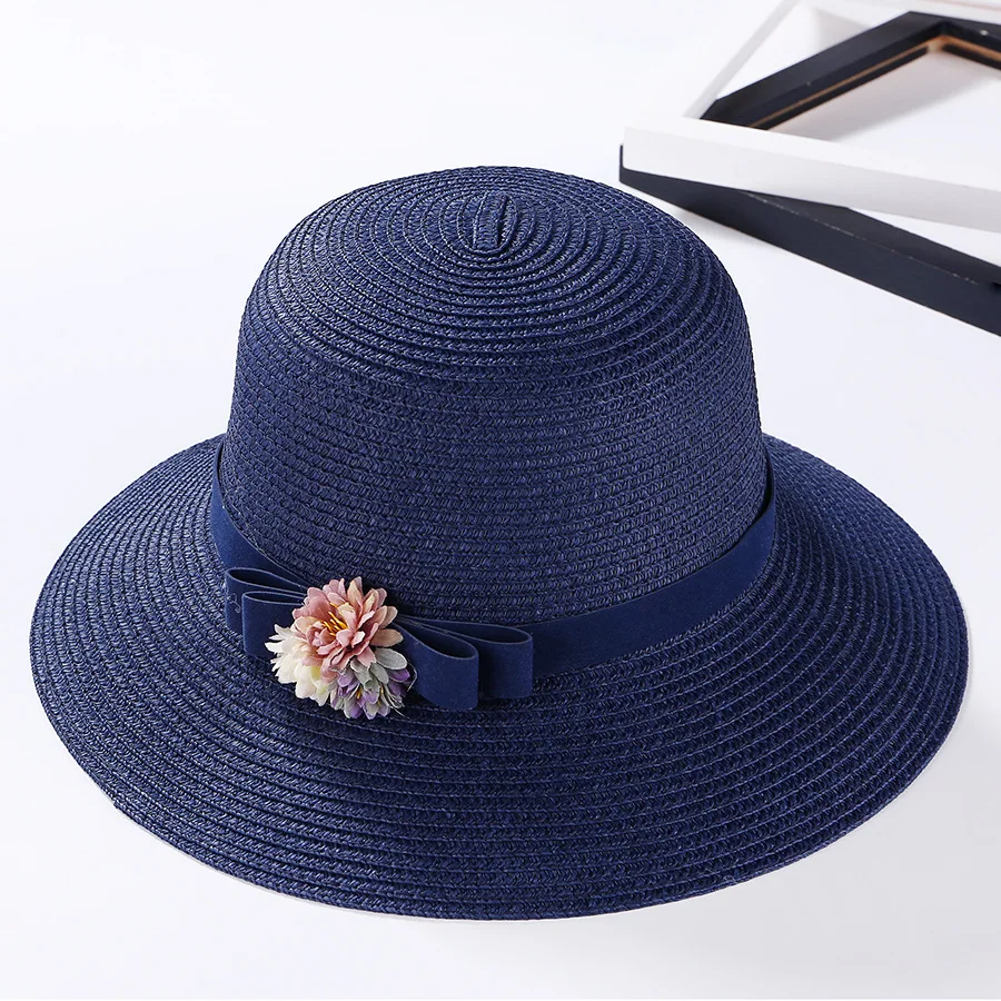 Floral Bucket Hat Bangkok Straw Hats 