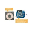 Embedded wireless charger module for cafe table and for other funiture
