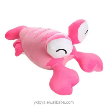 shrimp stuffed animal toy