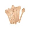160mm Biodegradable Disposable Custom Eco-friendly Birch Wood Spoon Bulk Cheap
