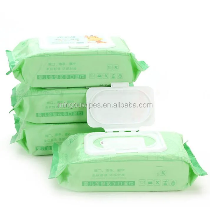 
Private Label Baby Wipe 100% biodegradable & non alcohol baby wet wipes 