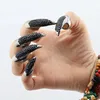 Fashion antique Full crystal Rhinestone Finger masquerade eagle claw Nail Rings
