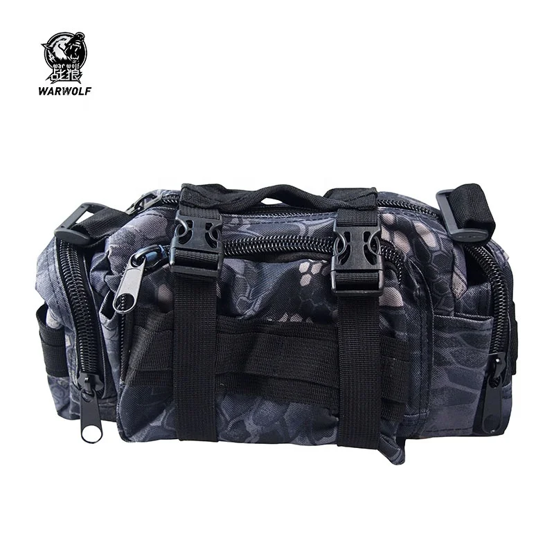 

Economy large capacity hiking tactical military waist deployment bag with nylon handle, Black, od, tan, dd, dw, cp etc.